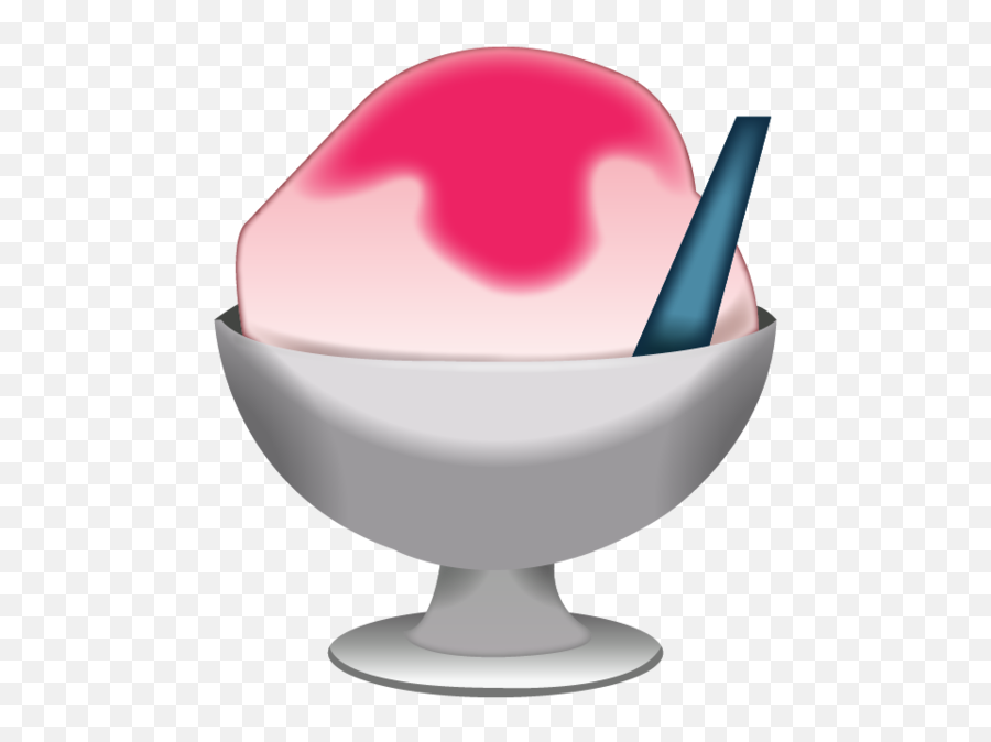 Shaved Ice Emoji De Whatsapp Hd Png - Shaved Ice Emoji Transparent,Water Emoji Png