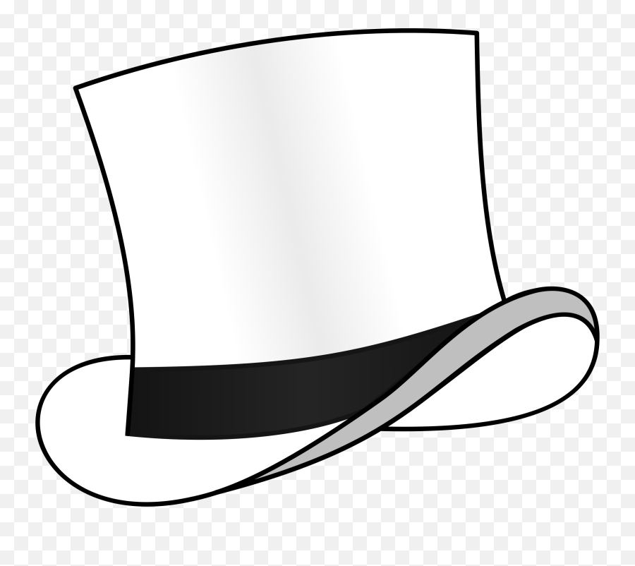 Top Hat Fedora Six Thinking Hats White - White Hat De Bono White Hat Six Thinking Hats Emoji,Blue Hat Emoji