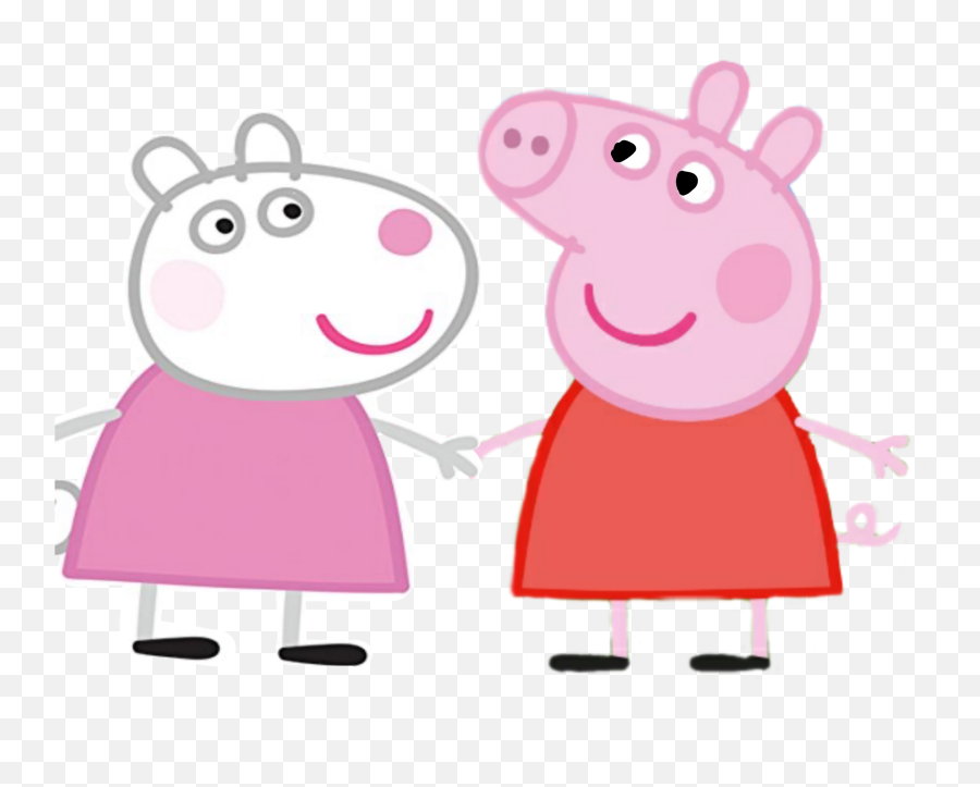 Peppa - Peppa Sticker Emoji,Guess The Emoji Girl And Pig