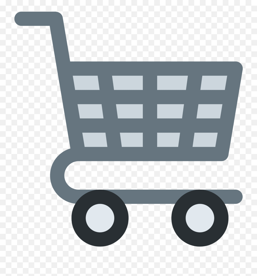 Shopping Cart Emoji Clipart - Shop Emoji,Emoji Bed In A Bag