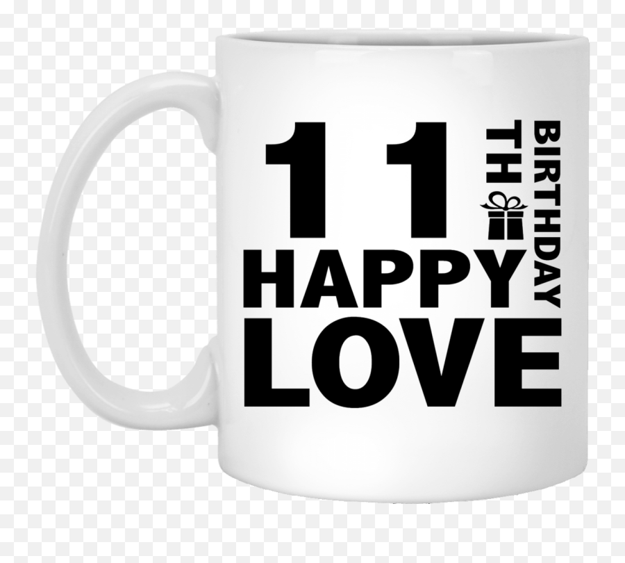 Happy Birthday Coffee Cup White Mug - Serveware Emoji,Emoji Bday Ideas