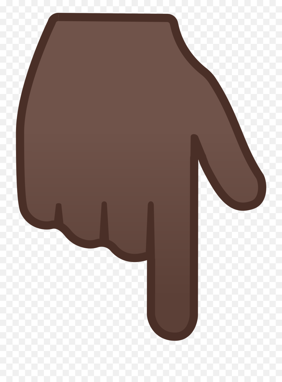 Hand Emoji Pointing Down Transparent Cartoon - Jingfm Emoji Hand Pointing Down,Clapping Hands Emoji