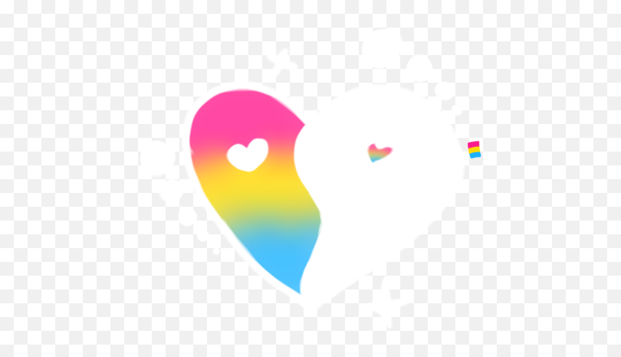 Lgbtq Pansexual Sticker By U2022sunfloweru2022 - Girly Emoji,Pansexual Symbol Emoji