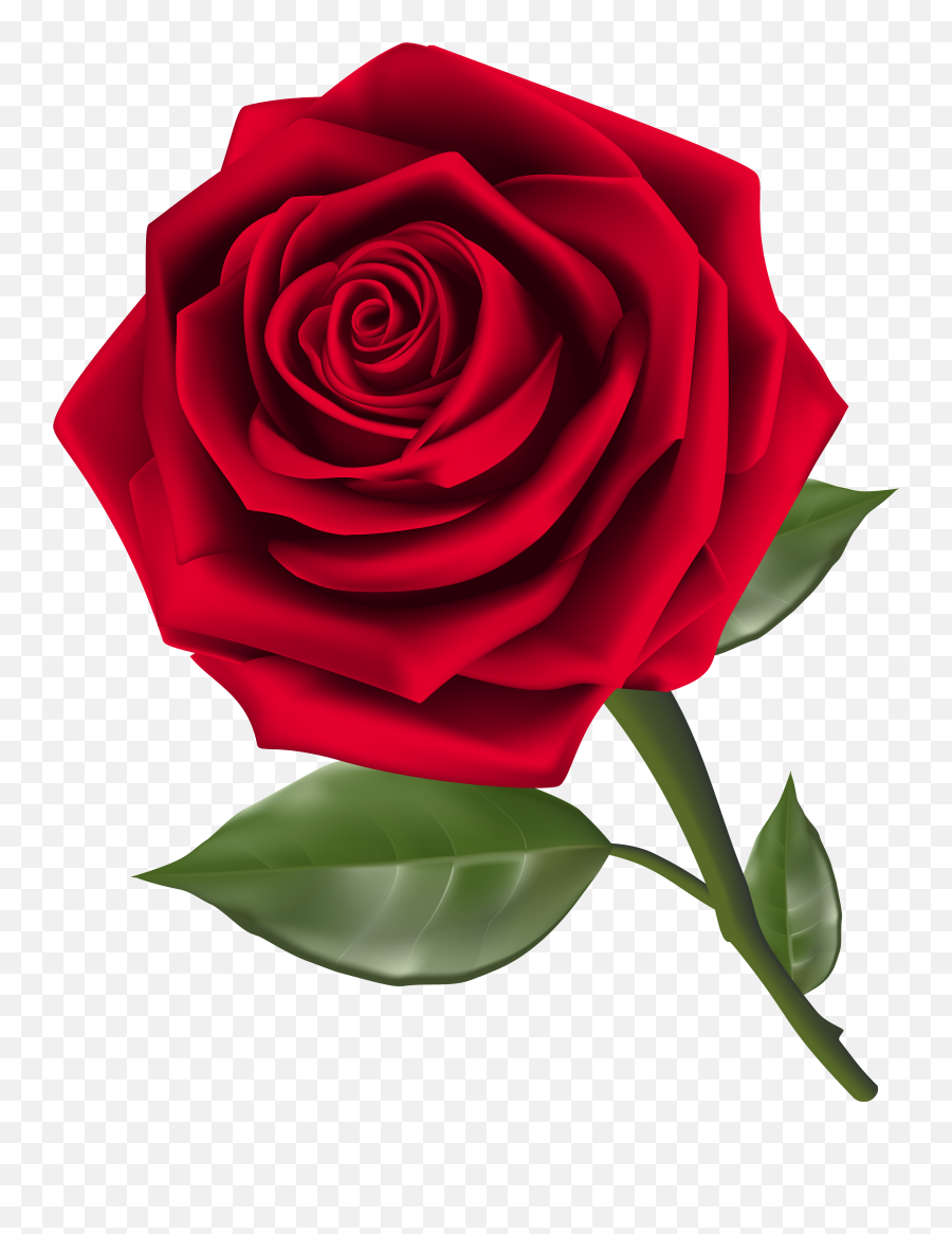 Rose Clipart Emoji Picture - Transparent Background Red Rose Clipart,Red Rose Emoji