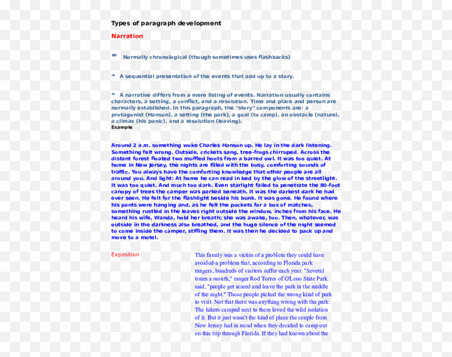 Types Of Paragraph Development - Document Emoji,The Main Conflict In This Story That Causes Yolanda To Have Strong Emotions Is