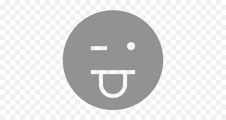 Tongue Stuck Face Out Icon - Happy Emoji,Emoticon For Tongue Sticking Out