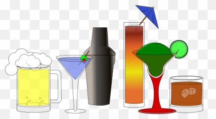 Artist - Openclipart Alcoholic Beverage Alcohol Clipart Emoji,Leering Emoticon