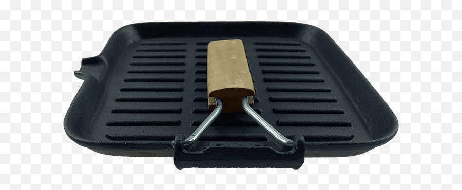 Wholesale Square Cast Iron Grill Pan With Folding Wooden - Grille Emoji,Christmas Tree Skype Emoticon