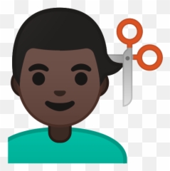 Haircut Emoji Boy - Skushi Child Raising Hand Clipart,Emoji Exploji