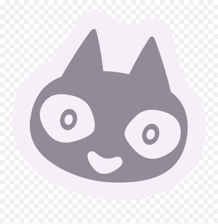 Free Animal Crossing New Horizons Emojis On Behance,Cartoon Kitty Emojis
