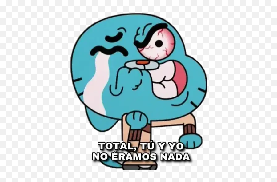 Gumball Stickers For Whatsapp - Stickers De Gumball Para Whatsapp Emoji,Emoticon No Digas Nada