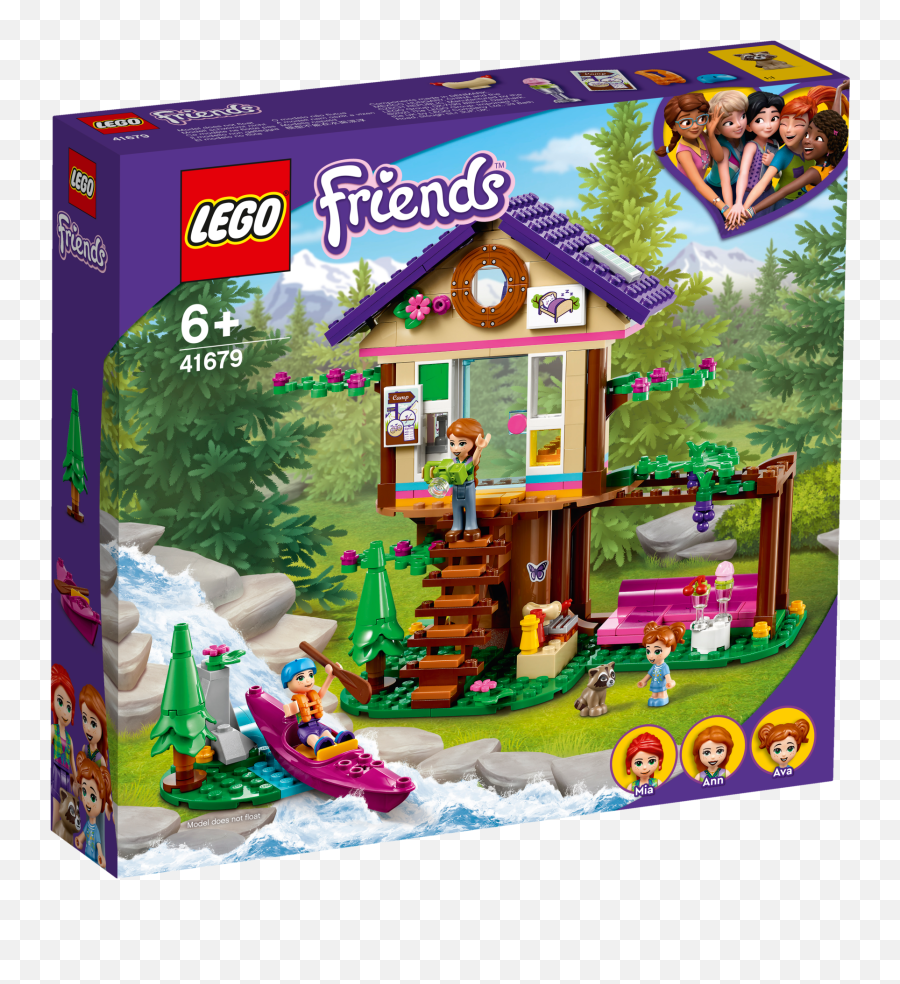 Forest House 41679 - Lego Friends Sets Legocom For Kids Lego Friends Ava Emoji,Doll House Emojis