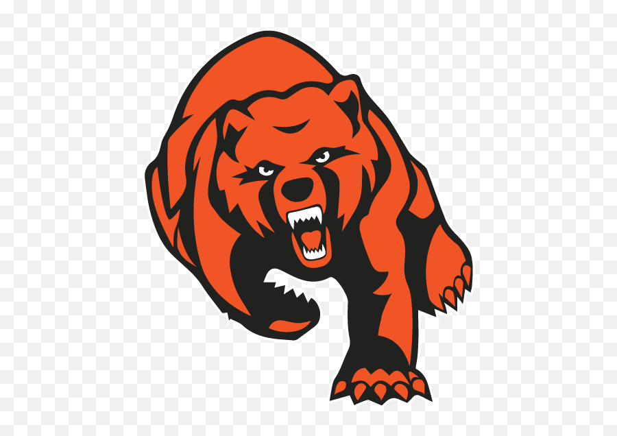 Bear Mascot Logo Png Clipart - Bear Logo Clipart Emoji,Chicago Bears Emoji