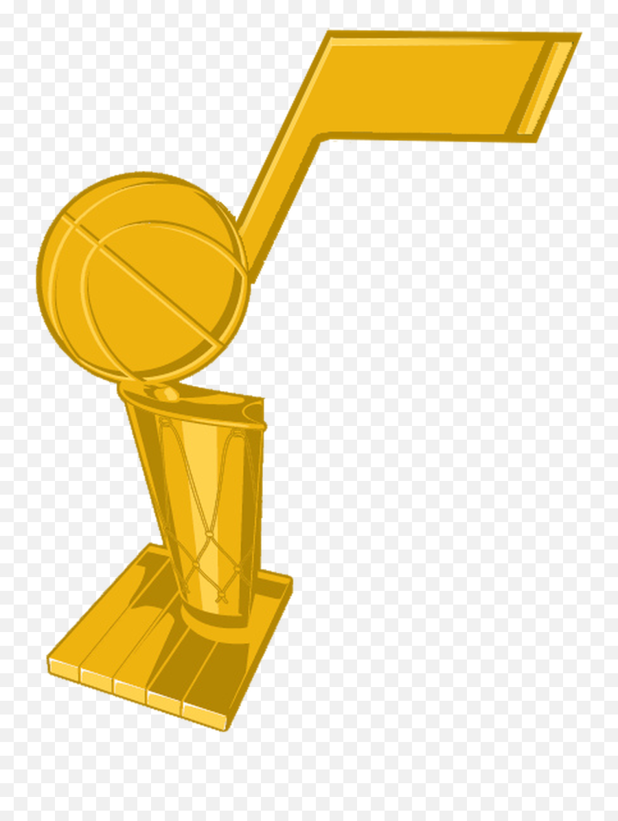 Larry Obrien Trophy Png Clipart - Larry O Brien Trophy Png Emoji,Raptors Larry O'brien Emoji