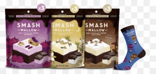 Smashmallow - Smash Mallow Raspberry Emoji,Emoji Stickers And Candy Box 36ct