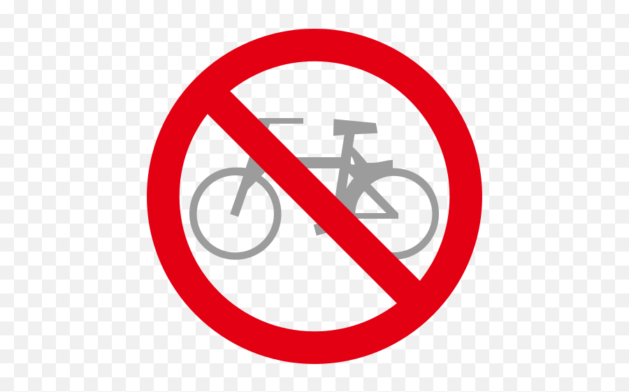 No Bicycles Id 13009 Emojicouk - Placa Proibido Transito De Bicicleta,Menorah Emoji