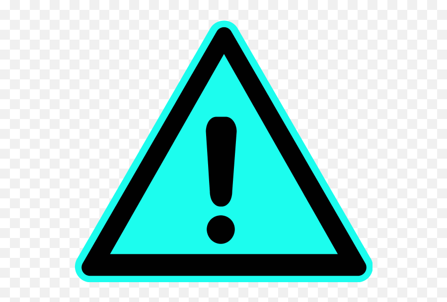 Clipart Warning Triangle - Uyar Ünlem Emoji,Exclamation Point Triangle Emoticon