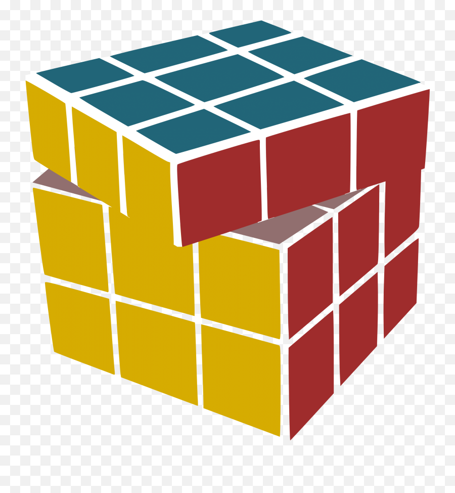 Scrambled Egg Clipart - Rubics Cube Icon Flat Emoji,Rubik's Cube Emoji