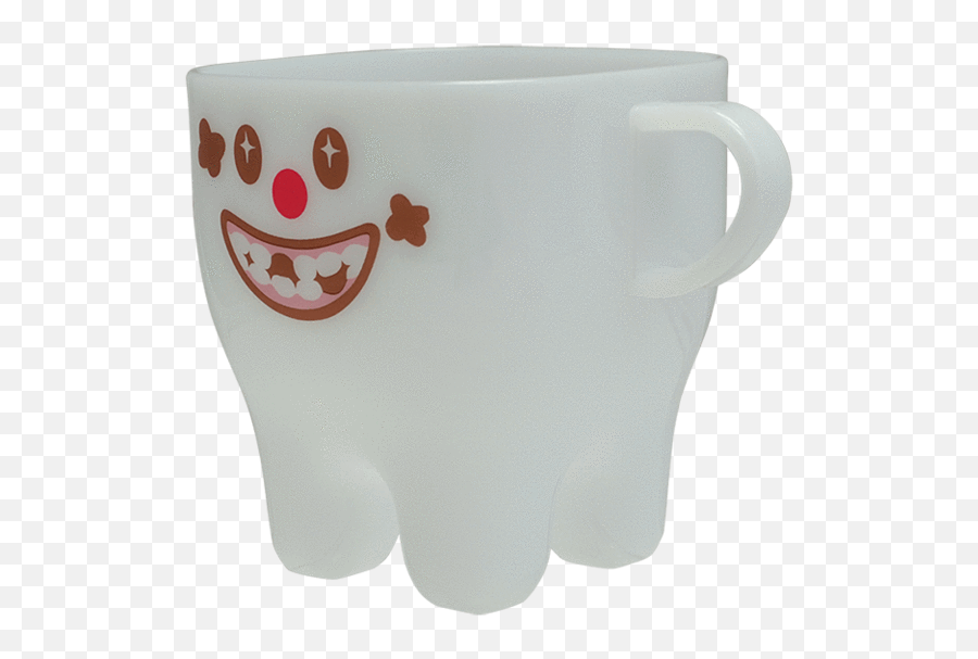 Tooth Plastic Cup Decay - Serveware Emoji,Teeth Smiley Emoticon