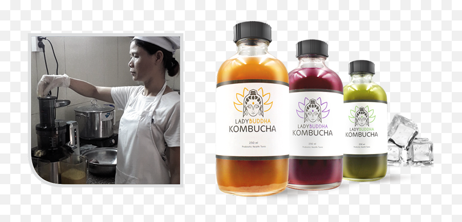 Our Kombucha Flavors And Health Benefits - Lady Kombucha Gini Boisson Emoji,Bhudda Emotions