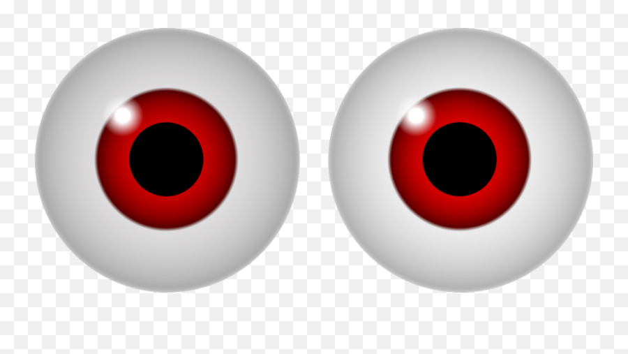 Dark Mode - Red Googly Eyes Clipart Emoji,Emojis For Lg7