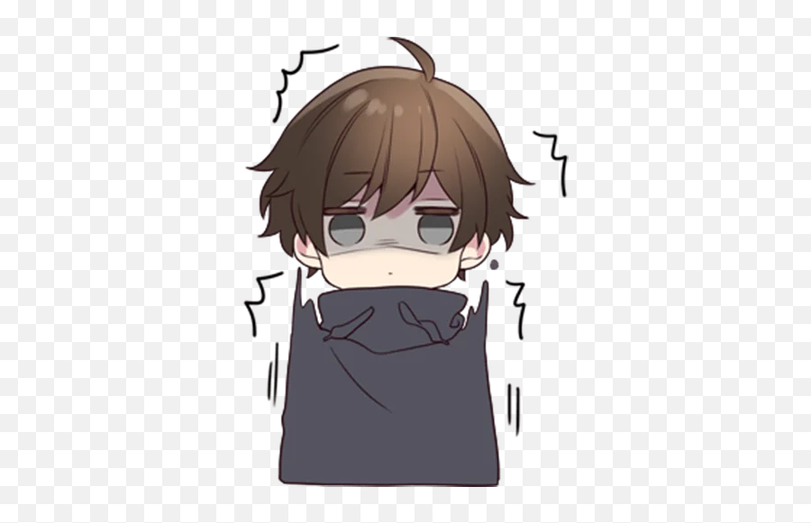 Telegram Sticker 32 From Collection Menhera - Kun Menhera Kun Png Gif Emoji,Neko Emoji