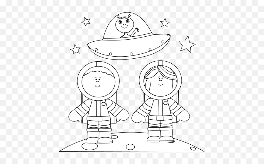 Space Clip Art - Cute Astronaut Black And White Clipart Emoji,Printable Emojis Black Adn White