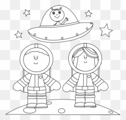 Space Clip Art - Cute Astronaut Black And White Clipart Emoji,Printable Emojis Black Adn White