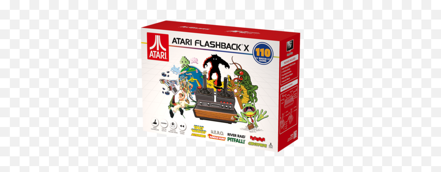 Atari Flashback X Console - Toy Emoji,Space Invaders Emoji