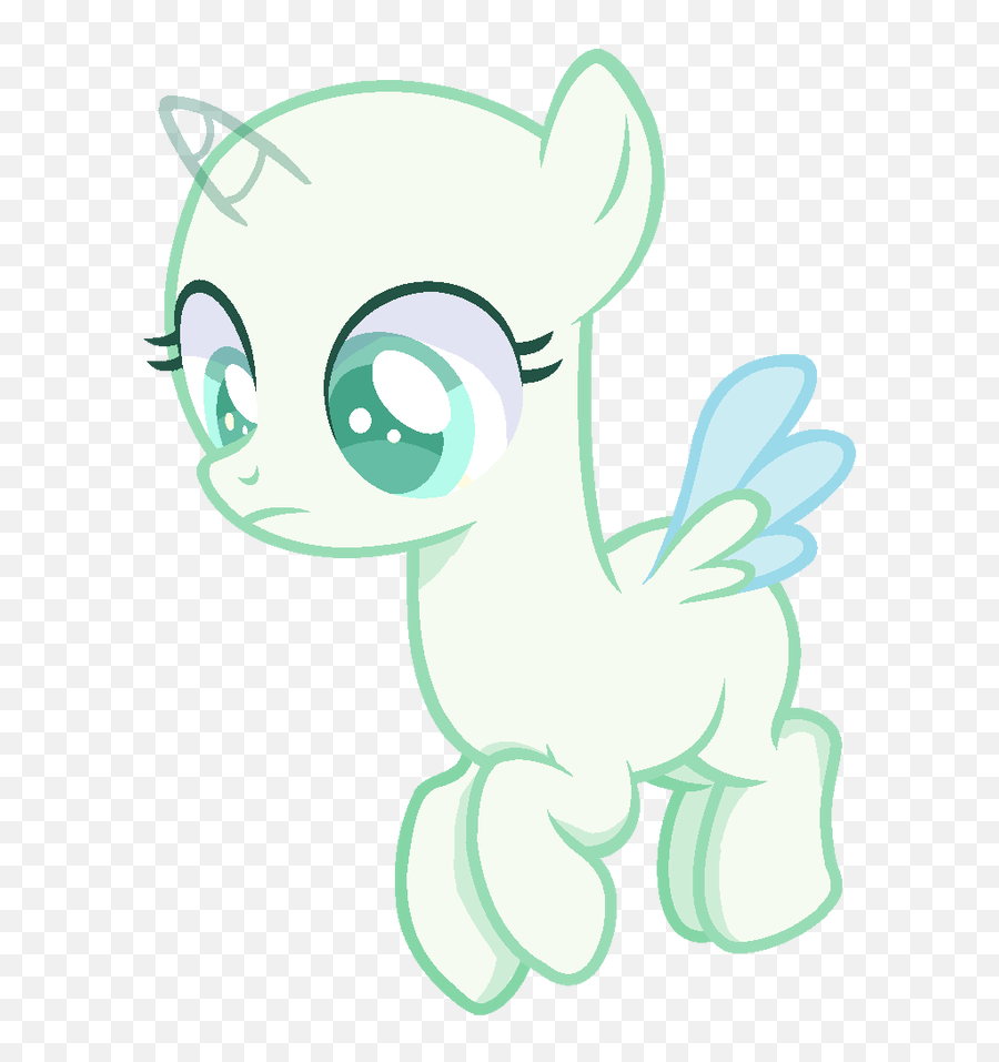 Cartoon Mlp Base Png Clipart Png Mart - Group Mlp Base Filly Emoji,Deviantart Pony Emojis