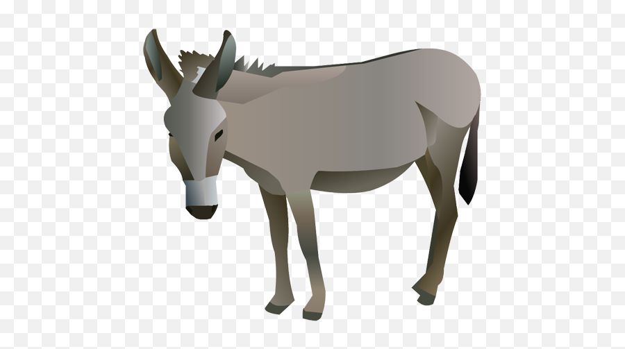 Clip Art Donkey Clipart - Transparent Clip Art Donkey Emoji,Mule Emoji