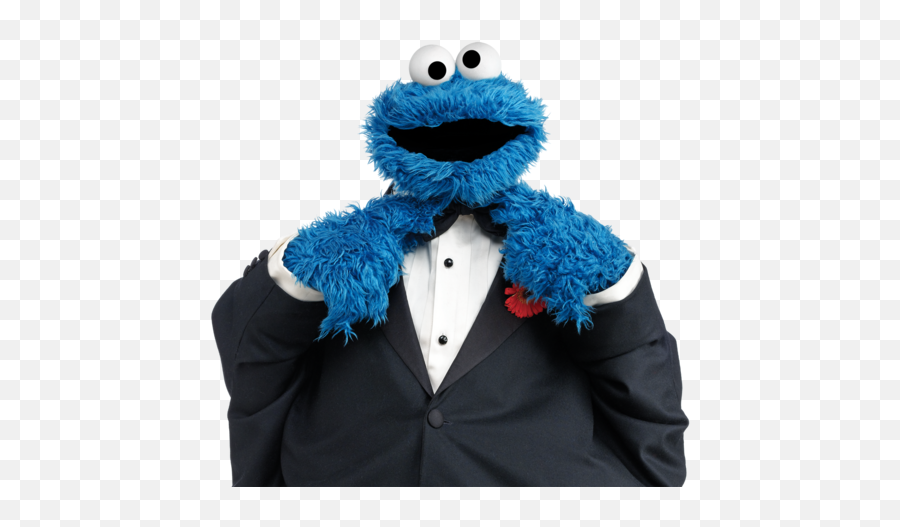 The Names Monster - Sesame Street Cookie Monster Tuxedo Emoji,Cookie Monster Emoji