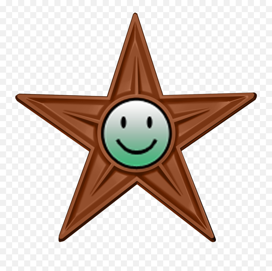 Feedback Responder Barnstar - Barn Star Emoji,High Brightness Emoticon