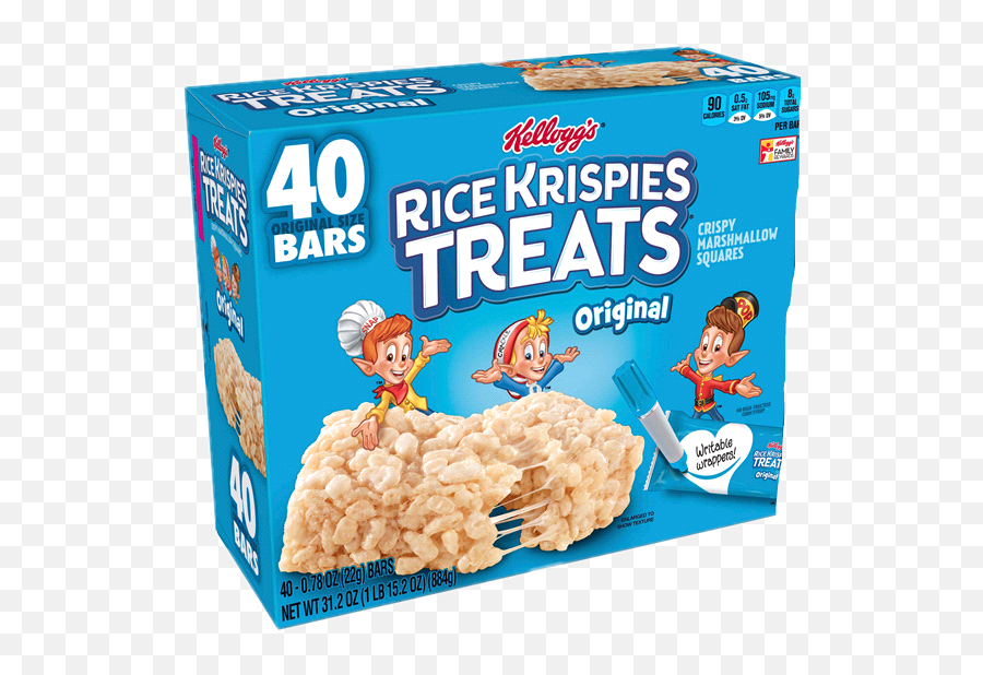 Kelloggs Snack Sticker - Rice Crispy Treats Emoji,Emoji Rice Krispie Treats