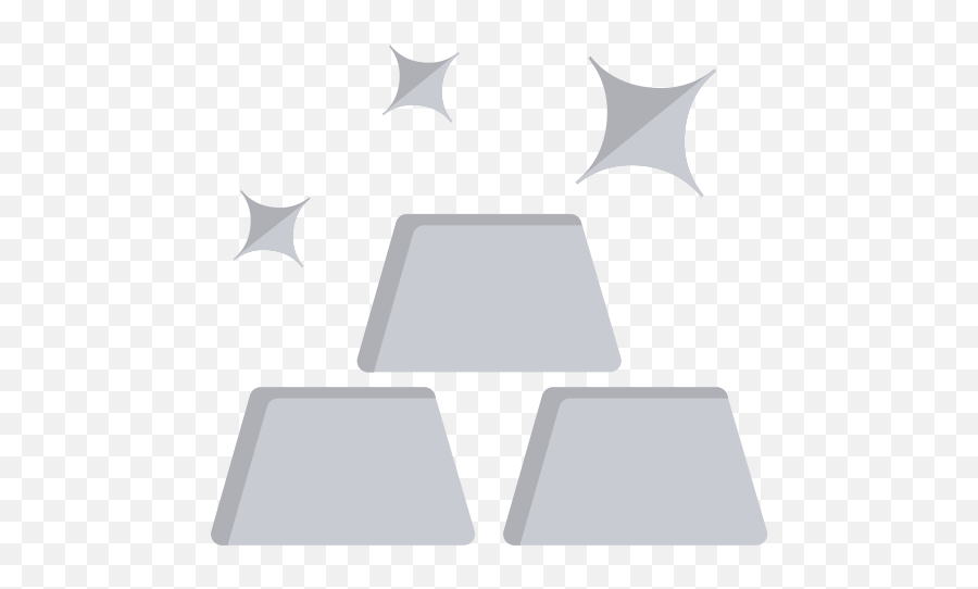 Silver Icon Png And Svg Vector Free - Silver Brick Vector Png Emoji,Gold Ingot Emoji