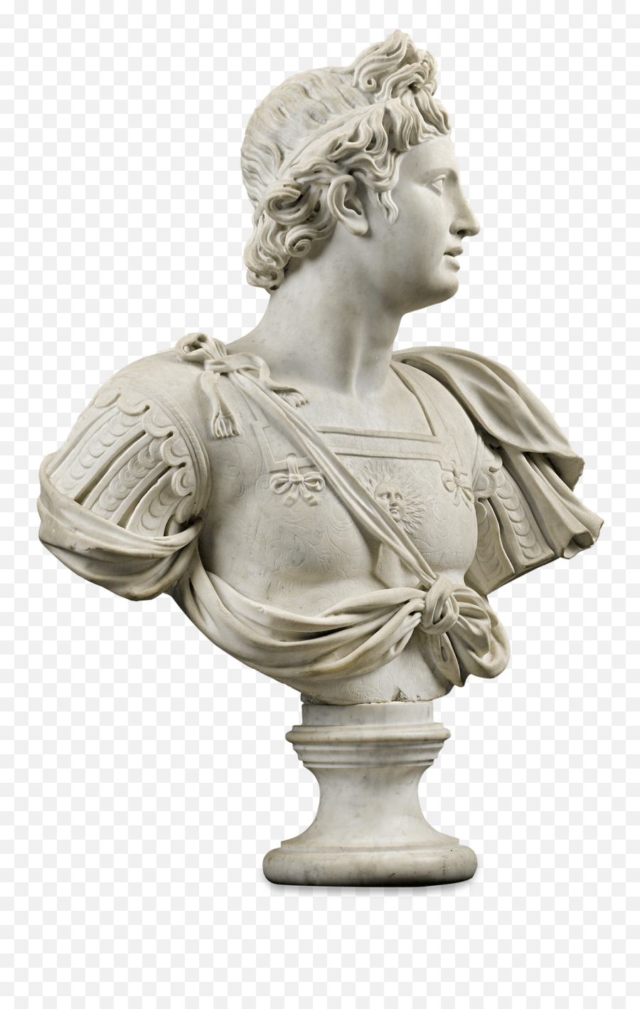 Marble Bust Of Apollo Ms Rau - Classical Sculpture Emoji,Greek Sculptural Style Lots Of Emotion