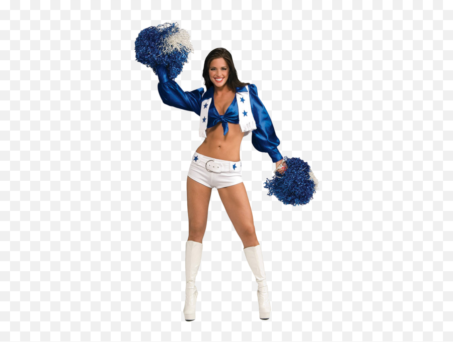Dallas Cowboys Cheerleader Psd Official Psds - Dallas Cowboys Cheerleader Uniform Emoji,Cheerleader Emoji