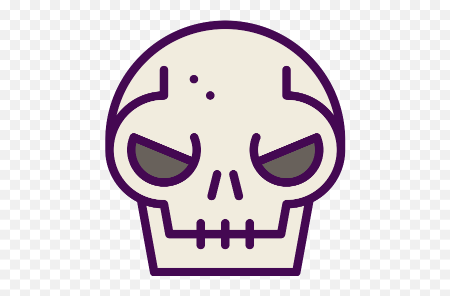 Halloween Elements 2 Png Icons And - Skull Emoji,2 Skull Emoji