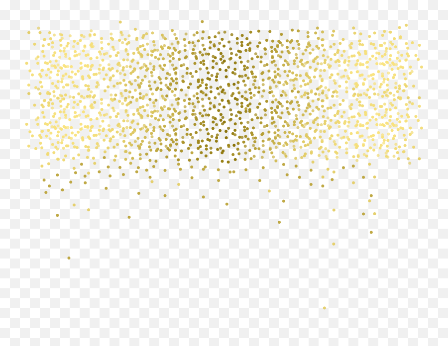 Download Confetti Bride Glitter Gold - Gold Glitter Design Png Emoji,