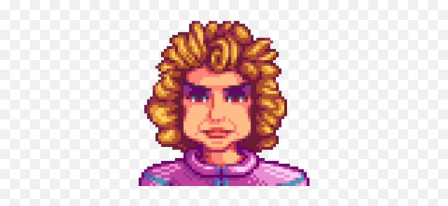 Pam - Pam From Stardew Valley Emoji,Stardew Valley Character Portrait Emotion