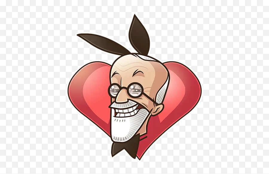 Telegram Sticker 33 From Collection Sigmund Freud Emoji,Freud Emoticon