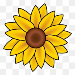 Sunflower Clip Art Free Printable Free - Sunflower Clipart Emoji,Sun Flower Emoji