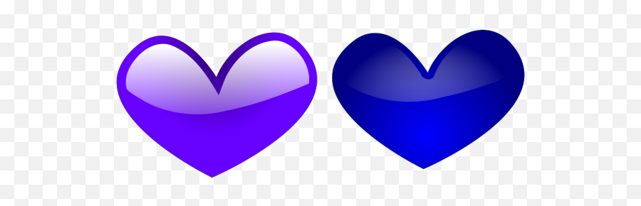 Blue Hearts Png Svg Clip Art For Web - Download Clip Art Emoji,Love Emojis Text Art