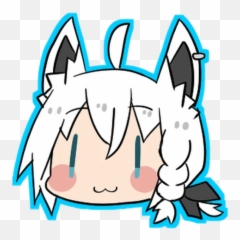 Telegram Sticker 52 From Collection Hololiveyt Emoji,Discord Nekopara Emojis