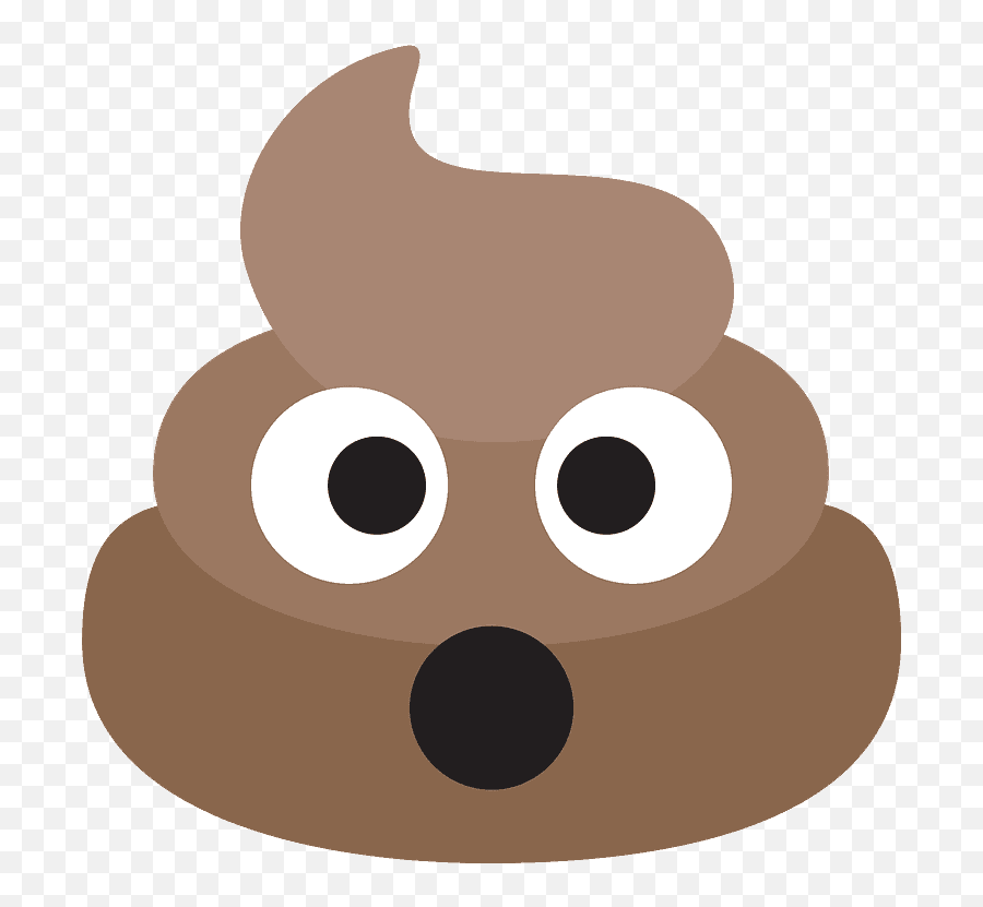 Poop For Some No Laughing Matter Emoji,Scared Open Mouth Emoji