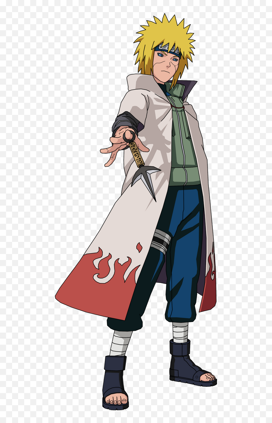 Edo Fourth Hokage Minato Namikaze Render Naruto Shippuden Emoji Hokage Emoji Free Emoji Png