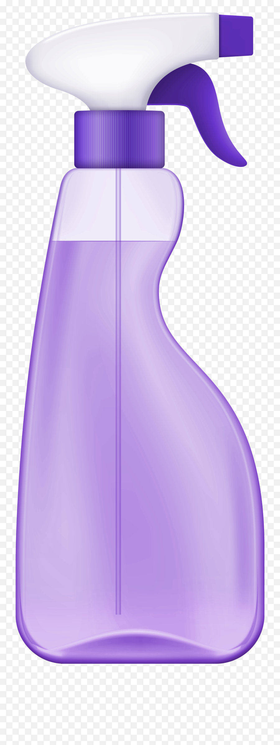 Purple Emoji Png - Plastic Clipart Full Size Clipart Spray Bottle Purple Transparent,Cotton Candy Emoji
