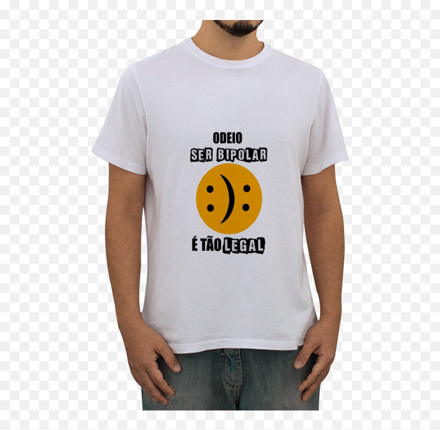 Camiseta Bipolar De Desbocada Aos40 - Camiseta De Casal Catolico Emoji,Bipolar Emoticon