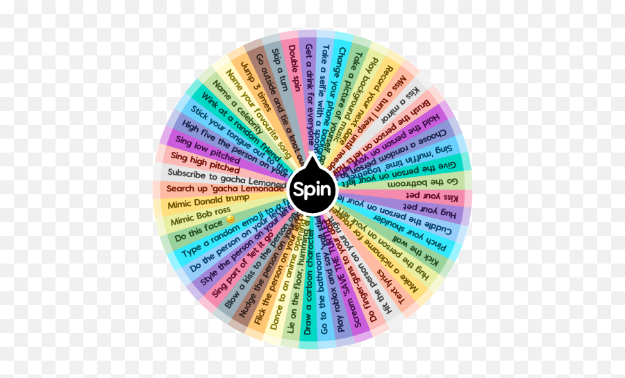 Dares - Dare Spin Wheel Emoji,Bob Ross Emoji