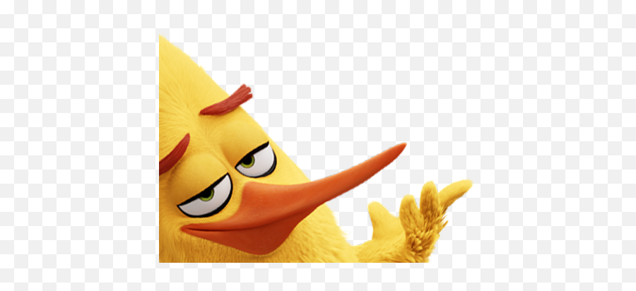 Angry Birds - Chuck The Angry Bird Movie Emoji,Angry Bird Emoji